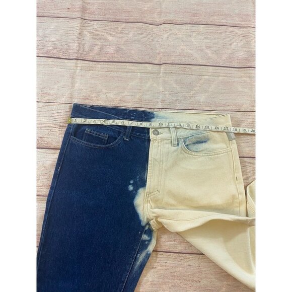 Versace Jeans Couture Two Tone Cropped Jeans(Altered) - W33 - Picture 10 of 15